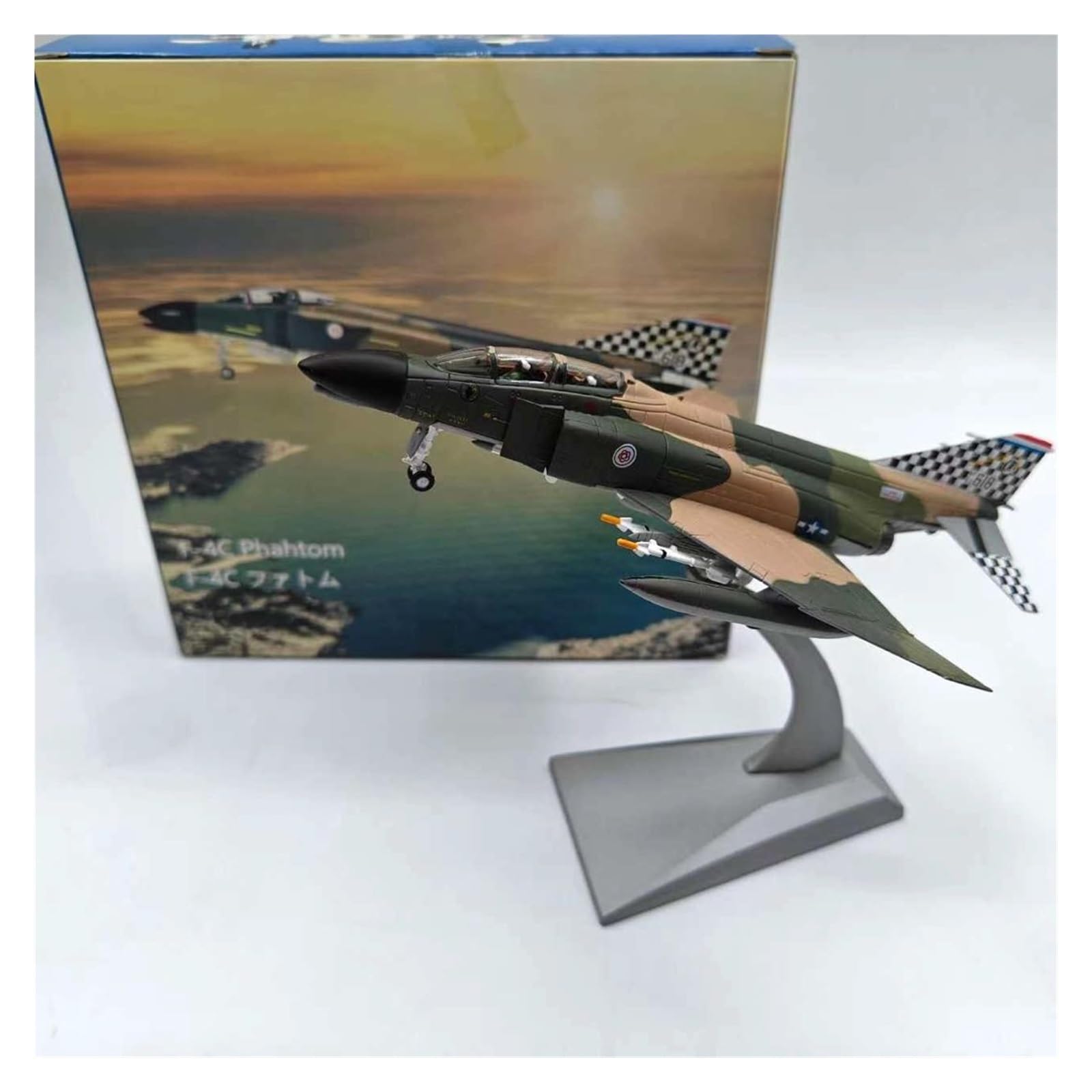 Amazon.co.jp: 航空機 1/144スケール ダイキャストメタル F-4C